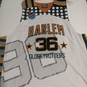 Platinum FUBU Harlem Globetrotters Limited Edition Meadowlark Basketball Jersey